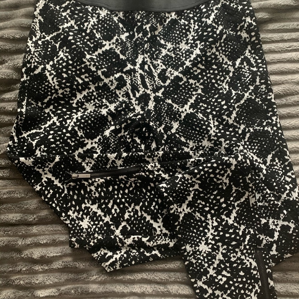 Versace 1969 leggings ankle zip